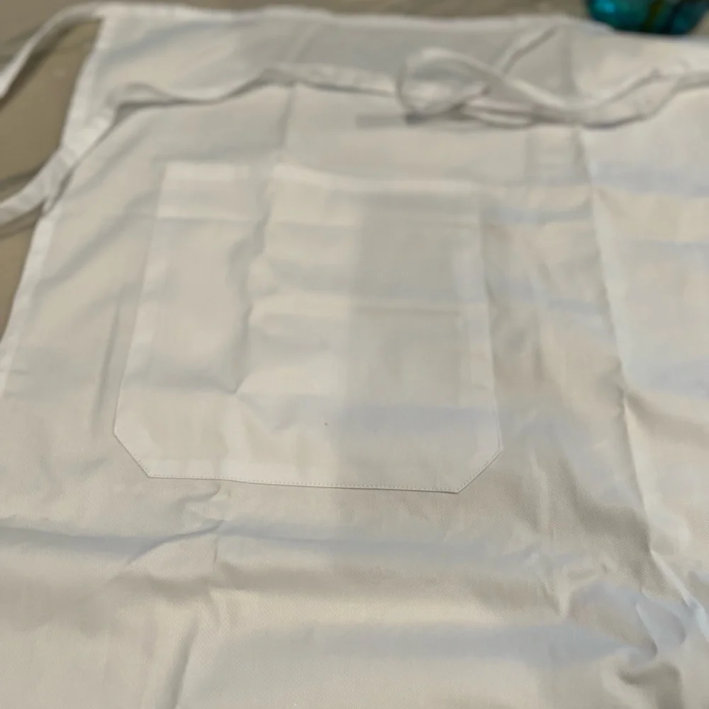 Fall Apron New Homemade never used tie waist apron w/2 front pockets NWOT